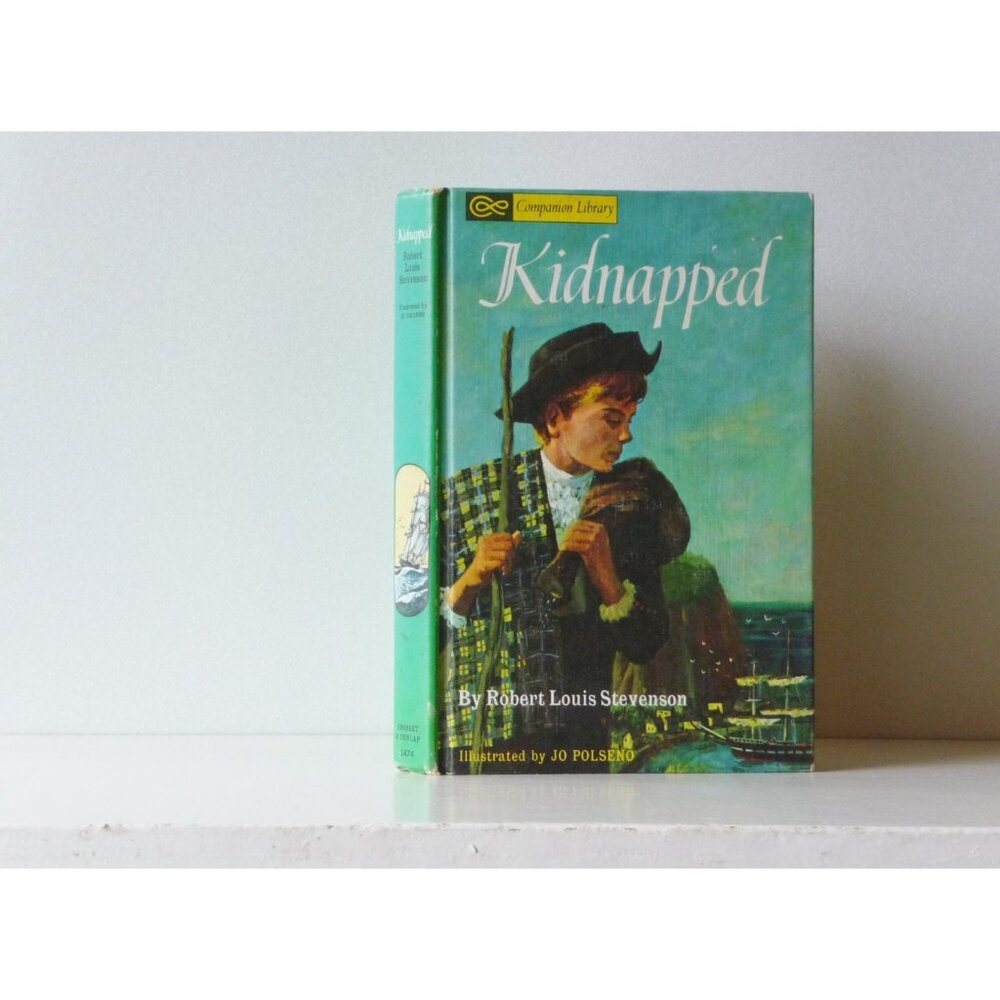 Classic Literature "Kidnapped" by Robert Louis Stevenson Companion Library